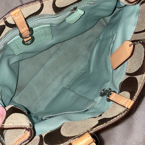 Vintage Coach Signature Fish Purse - Picture 6 of 7